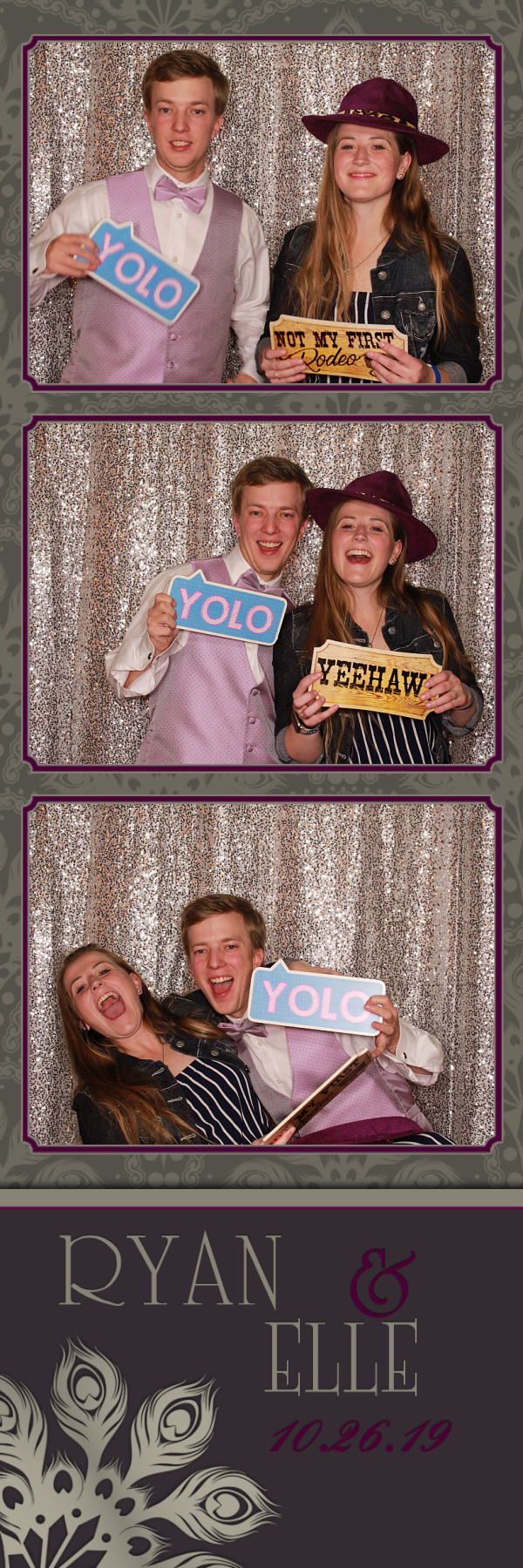 Elle's Wedding | View more photos from the event at gallery.photoboothbillings.com/u/PhotoBoothBillings/Elles-Wedding